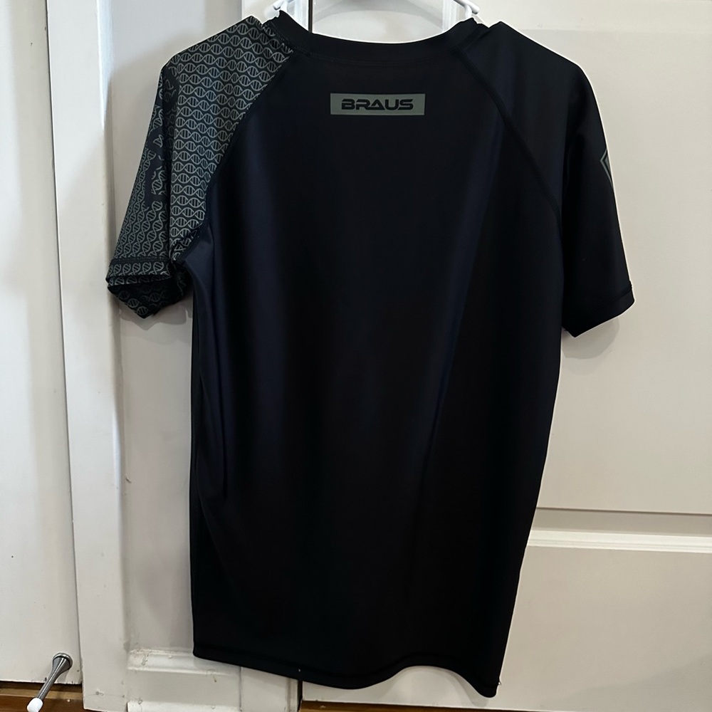 Men's Black Rash Guard by - Picture 2 of 2